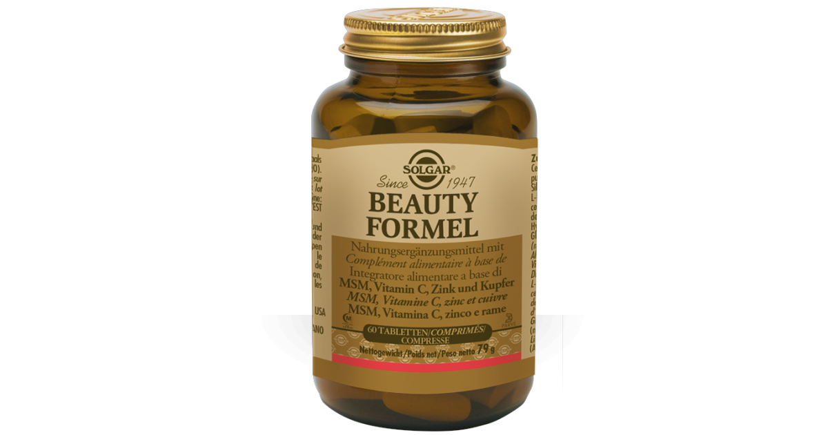 Solgar Beauty Formula Comprimé 60 pièces