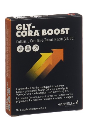 Gly-Cora Boost pastilles à sucer 30 pièces Gly-Cora Boost pastilles à sucer 30 pièces