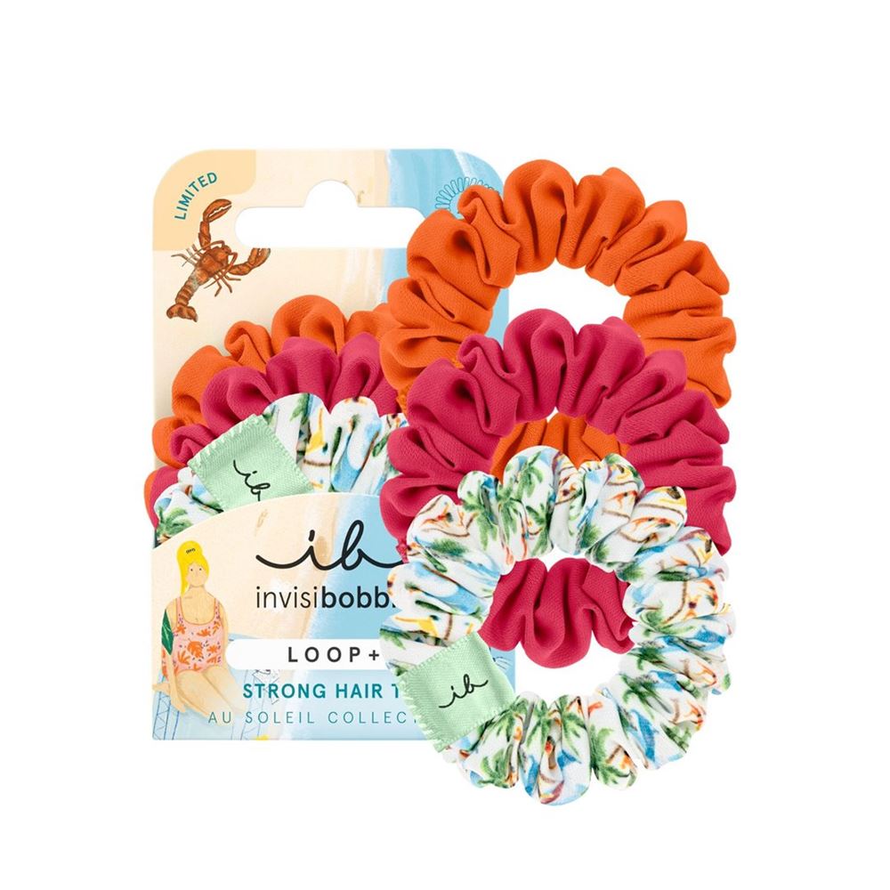 INVISIBOBBLE Attaches de cheveux Loop+ Sol Beachy Bli 3 pièces