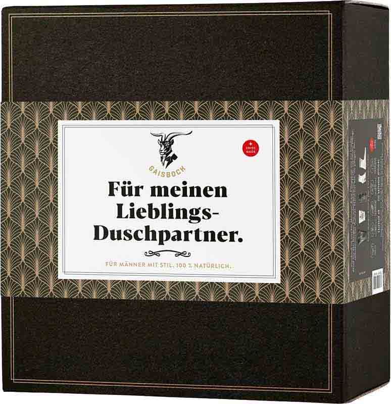 GAISBOCK Coffret cadeau partenaire de douche préféré