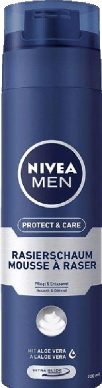 Nivea Men Protect&Care Mousse à raser 200ml Nivea Men Protect&Care Mousse à raser 200ml