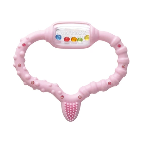 Curaprox baby anneau de dentition rose