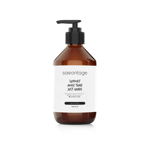 Savontage Huile de thym pour les mains 500ml (bouteille en verre) Savontage Huile de thym pour les mains 500ml (bouteille en verre)
