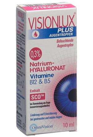Visionlux Plus Gtt Opht flacon 10ml Visionlux Plus Gtt Opht flacon 10ml
