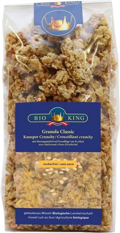 BIOKING Crunchy Grano sucré bio 375g