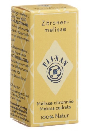 ELIXAN Huile essentielle de mélisse citronnée 10ml