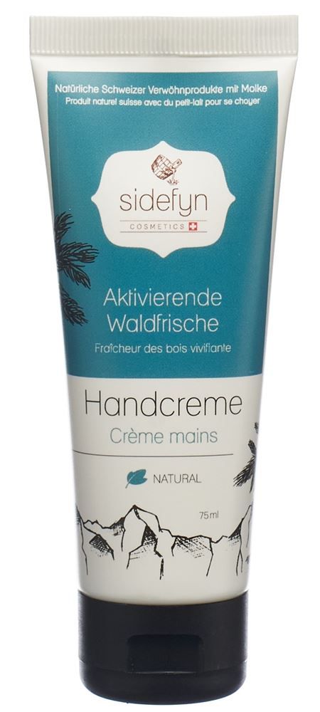 SIDEFYN crème pour les mains activante fraîcheur de la forêt 75ml
