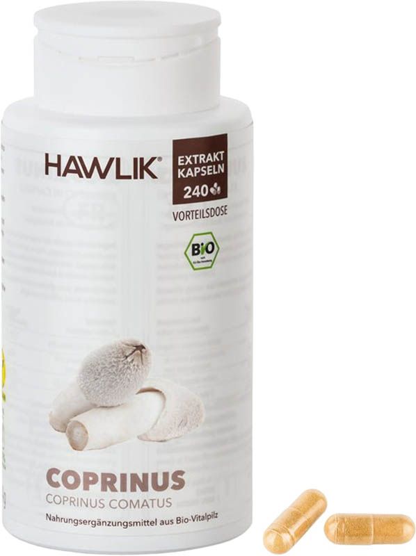 HAWLIK Extrait de coprinus, gélules 240 pièces