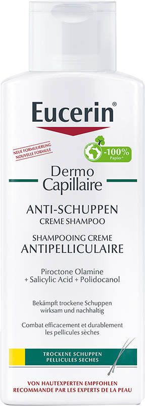 Eucerin DermoCapillaire Crème Shampooing Antipelliculaire 250ml Eucerin DermoCapillaire Crème Shampooing Antipelliculaire 250ml