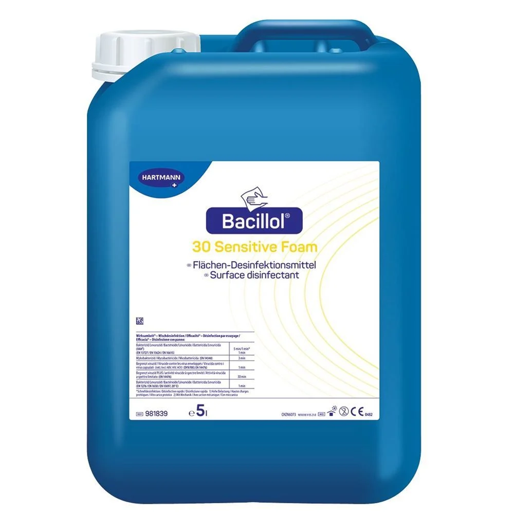 Bacillol 30 Sensitive Foam (n) bidon 5lt