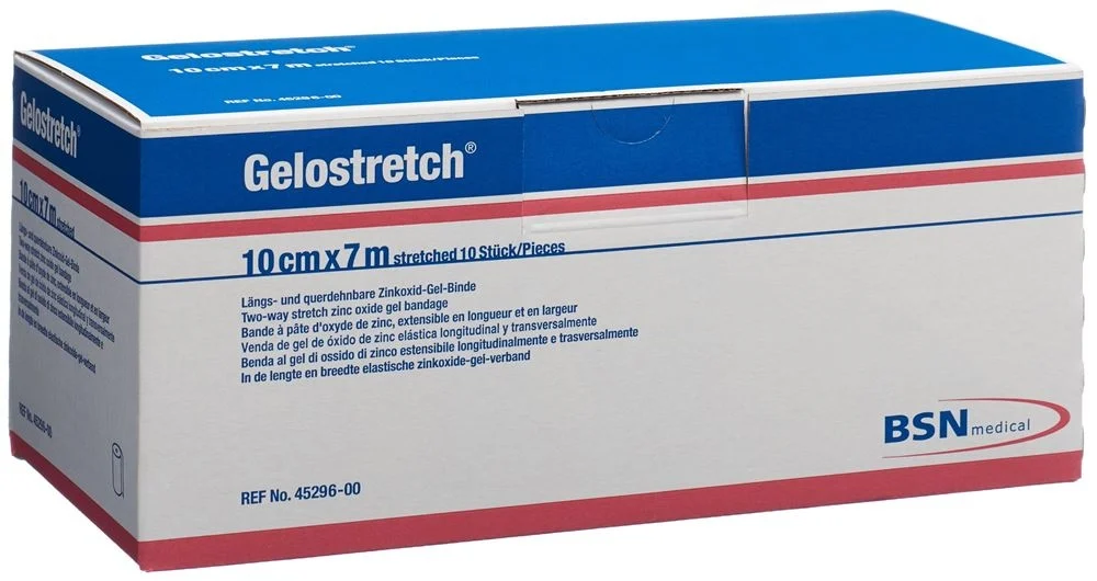 GELOSTRETCH Bande de zinc 7 m x 10 cm 10 pièces