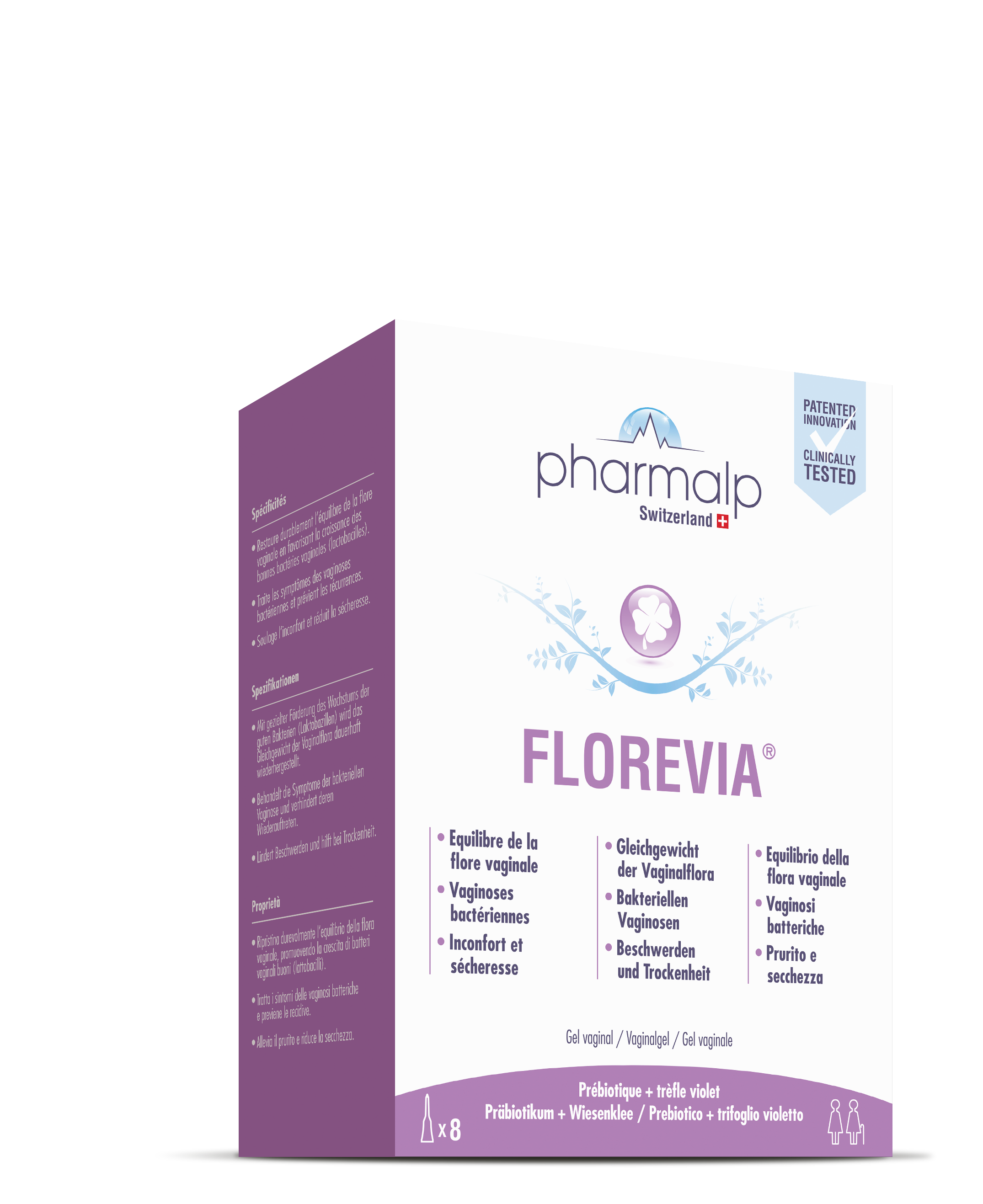 Pharmalp FLOREVIA Gel 8 x 5g Pharmalp FLOREVIA Gel 8 x 5g