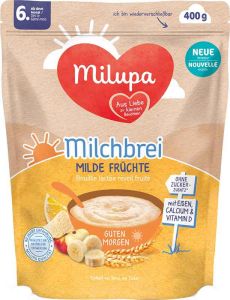 Milupa Bonjour Fruits doux 6m+ 400g