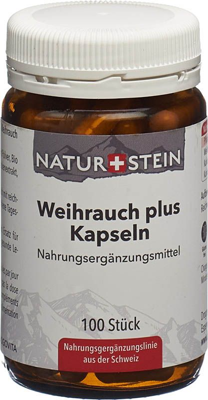Encens NATURSTEIN plus gélule 100 pièces Encens NATURSTEIN plus gélule 100 pièces