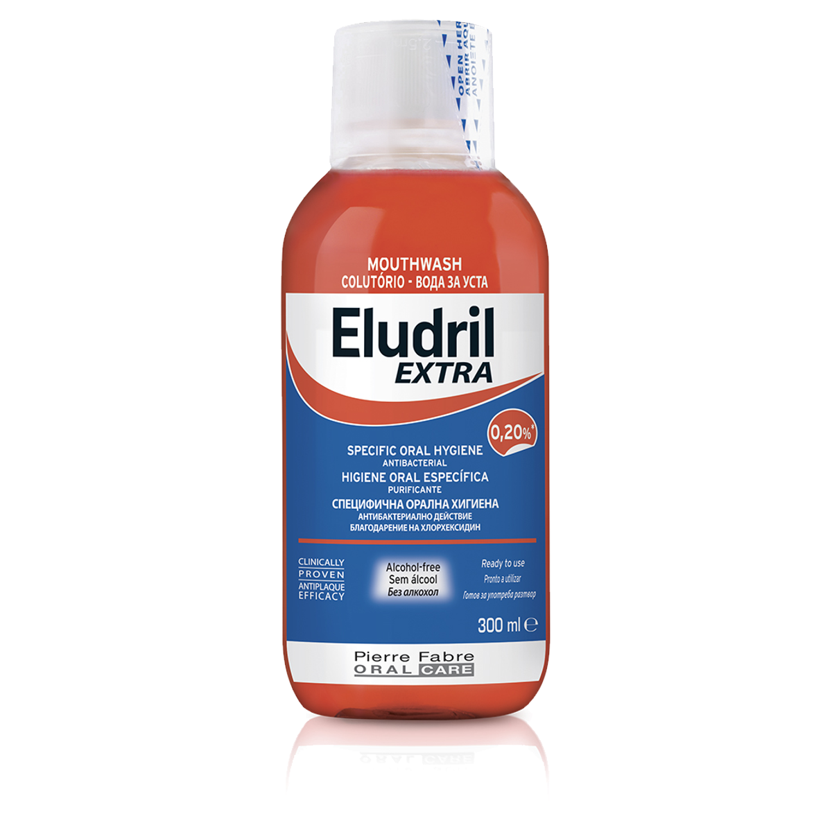 Bain de bouche Eludril Extra 300ml Bain de bouche Eludril Extra 300ml