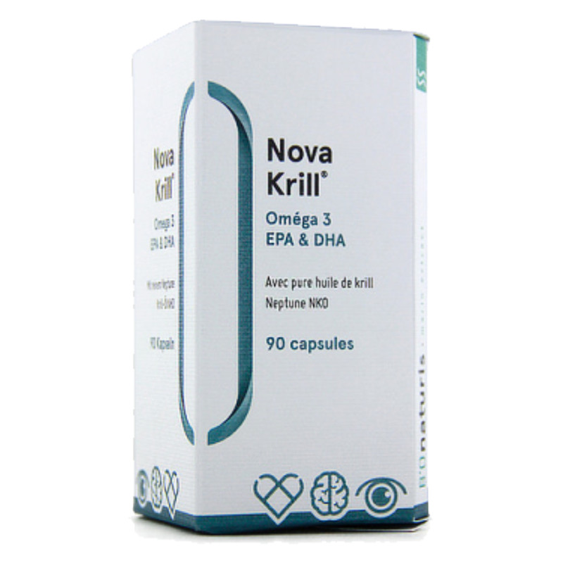 NOVAKRILL NKO capsules d'huile de krill 500mg 90 pièces