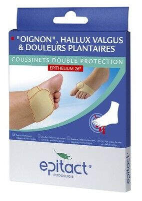 EPITACT® coussinets pour pieds double protection L &gt; 27cm 1 paire