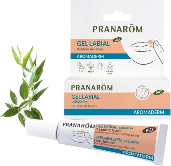PRANAROM Aromaderm Gel pour les lèvres Tb 5ml PRANAROM Aromaderm Gel pour les lèvres Tb 5ml