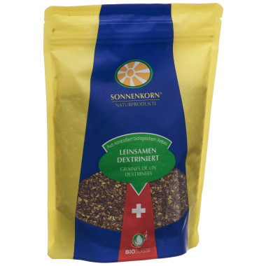 Sonnenkorn Graines de lin dextrinées Bio Bourgeon 250 g Sonnenkorn Graines de lin dextrinées Bio Bourgeon 250 g