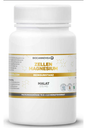 BIOCANNOVEA Poudre de magnésium cellulaire (nouveau) 75g