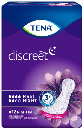 TENA Lady discreet Maxi Night 12 pièces