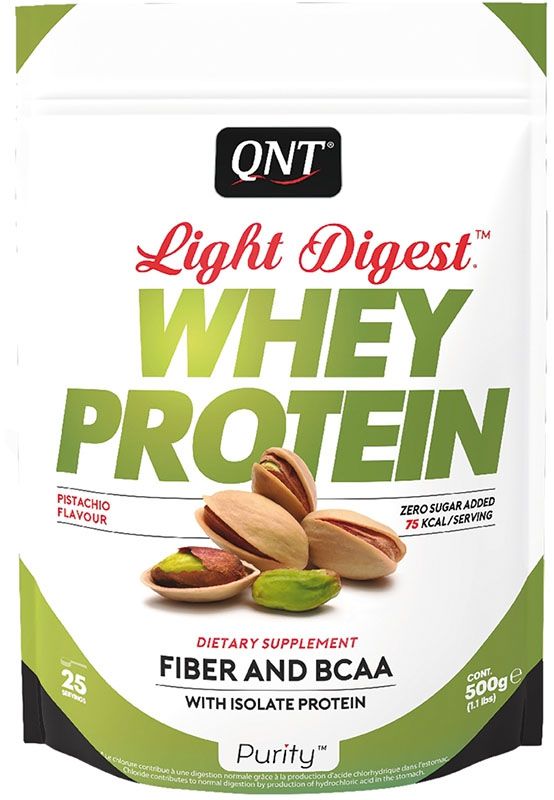 QNT Light Digest Whey Protein Pistachio 500g