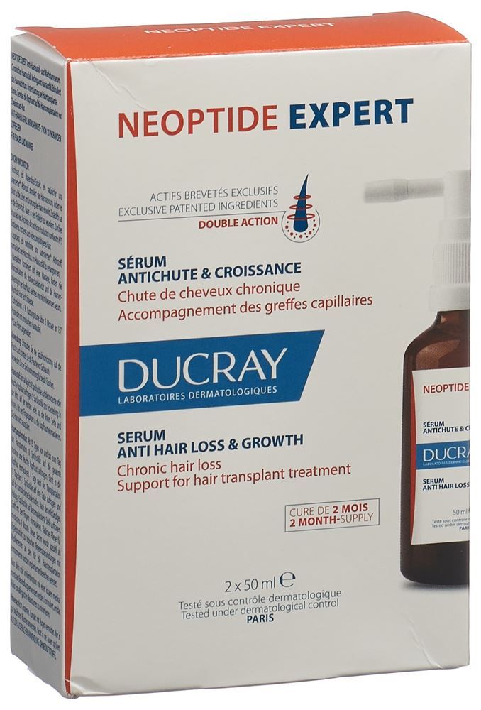 DUCRAY NEOPTIDE EXPERT Sérum Chute de cheveux 2 Fl 50ml