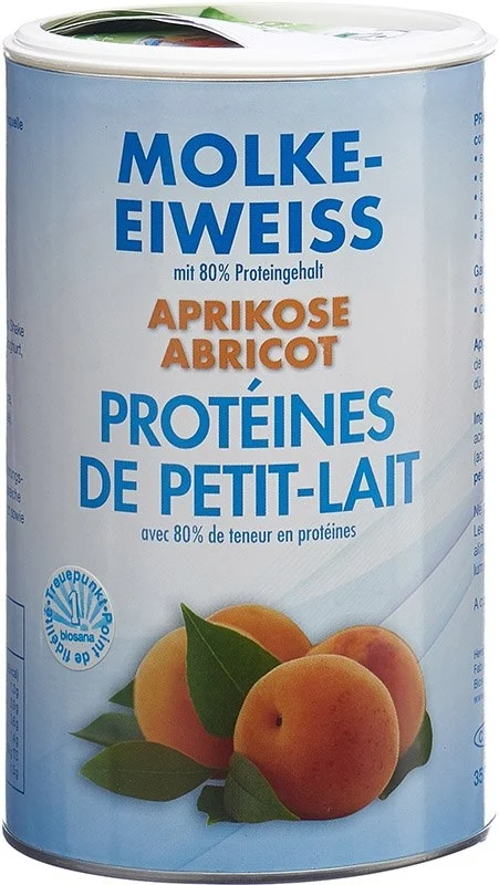 Protéine de petit-lait en poudre Biosana Abricot 350g