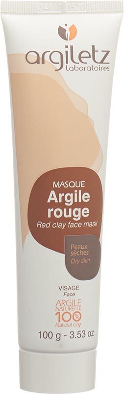 ARGILETZ Masque de beauté à l'argile rouge Tb 100ml