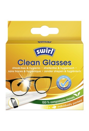 Swirl Chiffons à lunettes 10 pièces