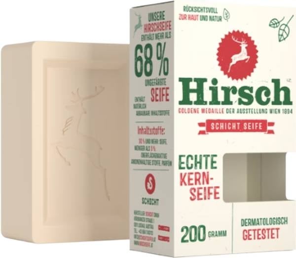 HIRSCH savon de Marseille carton 200g
