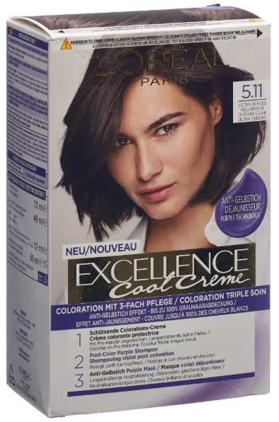 EXCELLENCE Cool Creme 5.11 Ultra K?hles Marron clair