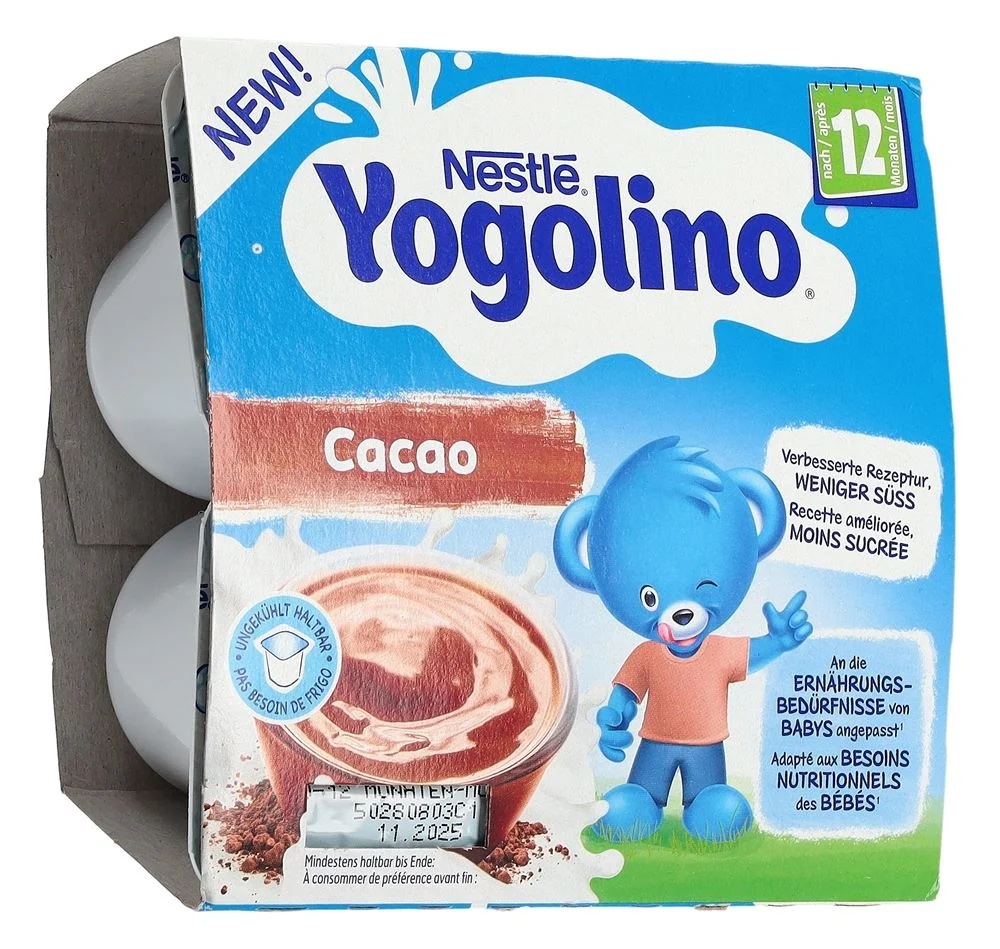 Nestlé Yogolino Cacao 12M 4 x 100 g