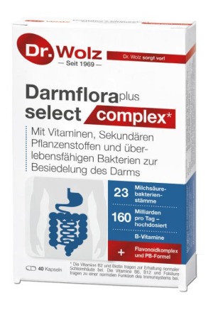 DR. WOLZ Flore intestinale Plus Select Complexe Gélules 80 pièces DR. WOLZ Flore intestinale Plus Select Complexe Gélules 80 pièces