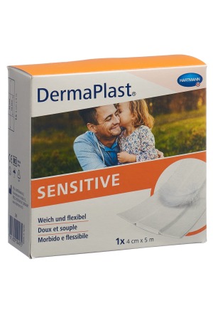 DermaPlast® Sensitive pansement rapide 4 cm x 5 m blanc