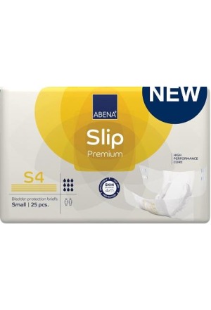 ABENA SLIP Premium S S4 jaune 25 pièces