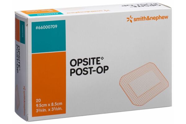 Opsite Post OP pansement film 9.5x8.5cm stérile 20 Btl
