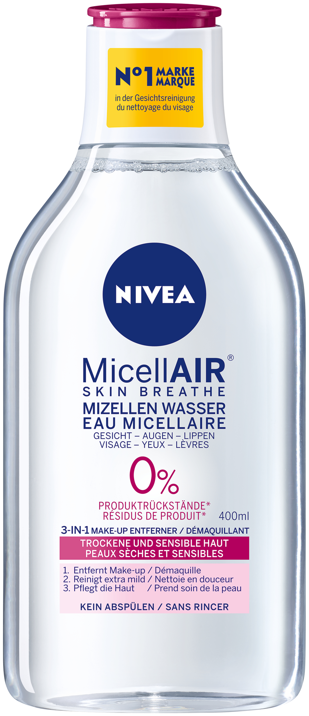 Eau Micellaire Apaisante Nivea 400ml Eau Micellaire Apaisante Nivea 400ml