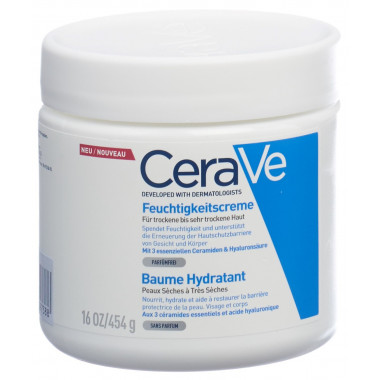 Crème hydratante CeraVe boîte 454g