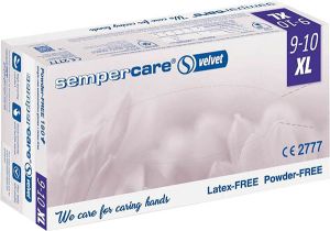 Sempercare velvet XL non stérile non poudré 180 pièces