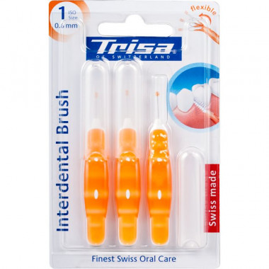 Brosse interdentaire Trisa ISO 1 0.8mm 3 pièces Brosse interdentaire Trisa ISO 1 0.8mm 3 pièces