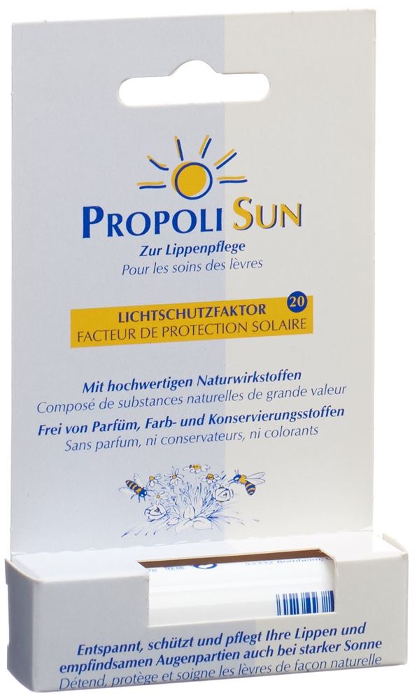 PROPOLIS SUN Baume en stick SF20 4.8g