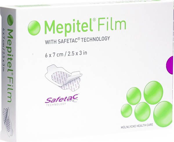 MEPITEL Film Safetac 6x7cm (nouveau) 10 pièces MEPITEL Film Safetac 6x7cm (nouveau) 10 pièces