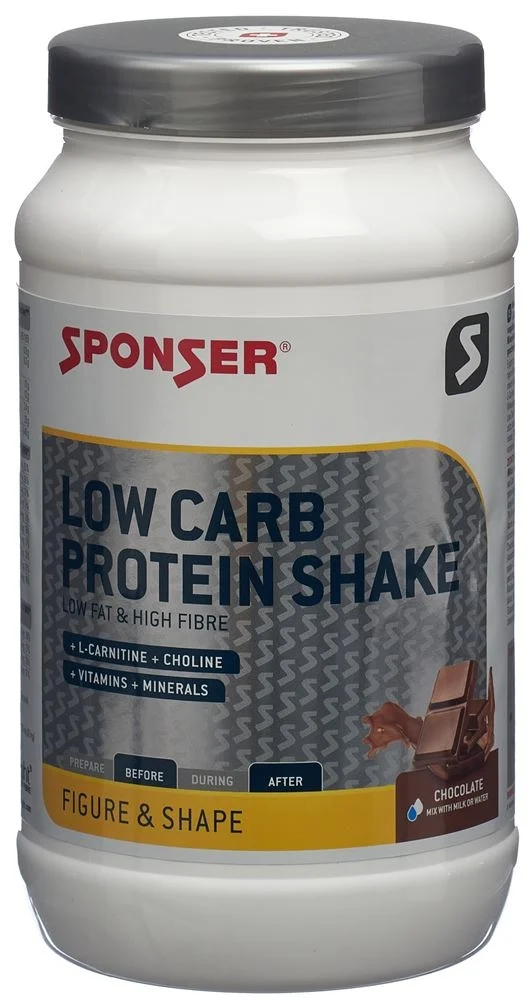 SPONSER Low Carb Protein Shake Chocolate 500 g