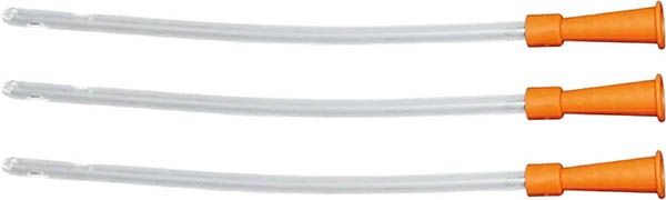 Qualimed Cathéter féminin CH16 18cm PVC st 100 pièces