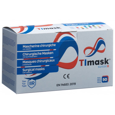 TImask masque médical jetable type IIR printemps 50 pièces