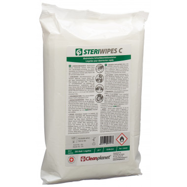 Recharge de lingettes désinfectantes Cleanplanet SteriWipes C 200 pièces