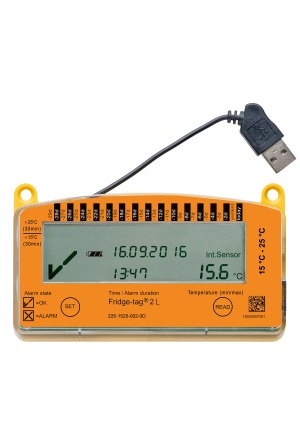 FRIDGE-TAG 2 L 15°C-25°C m Certificat d'étalonnage FR