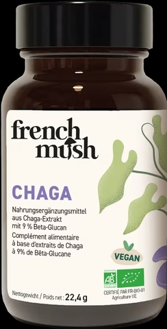 French Mush Chaga en gélules 56 pièces French Mush Chaga en gélules 56 pièces