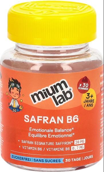MiumLab Kids Gommes Safran B6 30 pièces